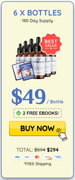 Liponine - 6 Bottles